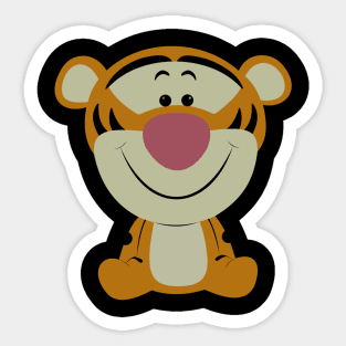 CUTE TIGER Sticker